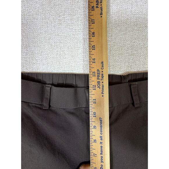 JMIERR Men 36 Brown Flat Front Straight Leg Pant Casual Work Travel Wear Comfort - Picture 7 of 7